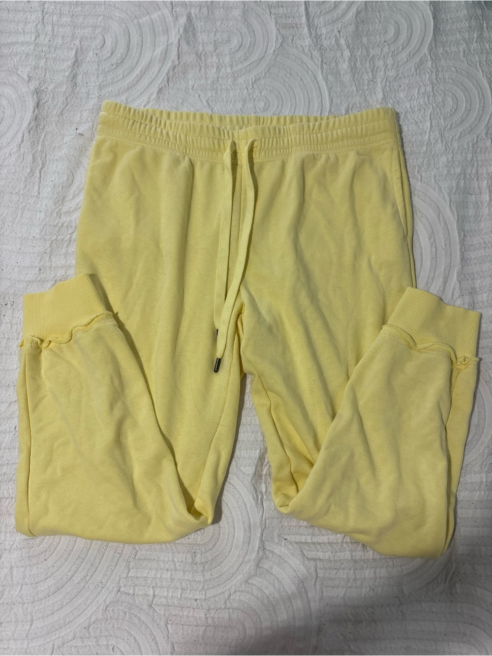 Light Yellow Jogger Pants